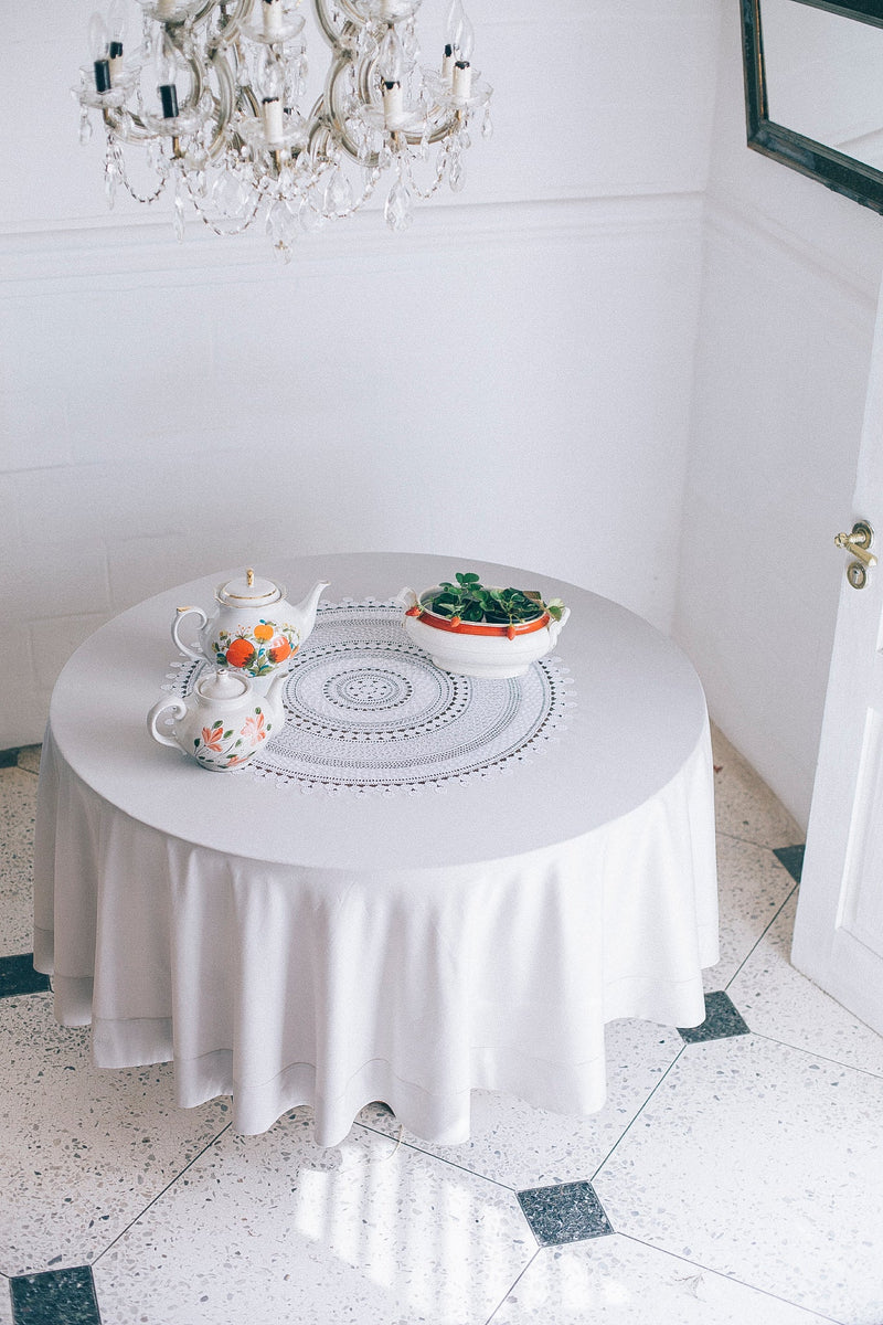Nonna collection – handmade Armenian lace table linen by Mairik