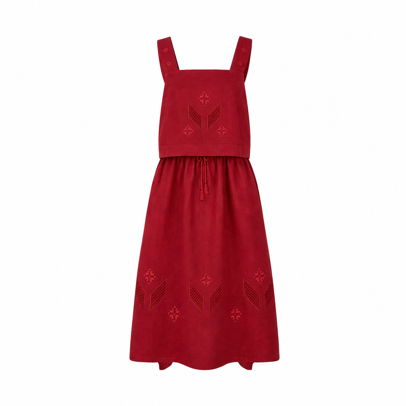 Adana collection – hand-embroidered linen by Mairik